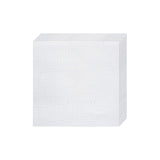 10 PCS Aida Cloth 14 Count Cross Stitch Fabric, Pre-Cut White Squares Fabric for Craft Embroidery, Handmade Needlework, DIY Hand