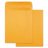 High Bulk Self Sealing Envelopes, 9 X 12, Kraft, 100 Per Box
