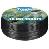 Treela 1000ft 5/8 Inch Drip Tape 6 Spacing Roll 16 Mil Irrigation Hose Garden Watering Tube Line Automatic Equipment for Garden
