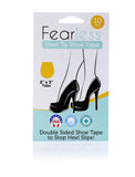 Fearless Tape Double Sided Heel to Shoe Tape to Keep Feet from Slipping in High Heels and Flats