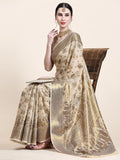Sugathari Womens Banarasi Saree Pure Kanjivaram Silk Saree (Sam Pari-147 Chicku)