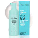 Pacifica Dreamlit Illuminating Foaming Primer with Vitamin C & Hyaluronic Acid - Hydrating Brightening Face Makeup Base for Glow