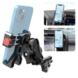 KOQEIEY Aluminum Phone Mount for Ford F-150 2021-2024, Ford F-250/F-350 2023-2024, F-150 Lightning XL&PRO, Vent Cell Phone Holde