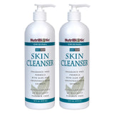 NutriBiotic Original Non-Soap Skin Cleanser, 16 Oz Twin Pack | Fragrance Free with GSE | pH Balanced, Hypoallergenic & Biodegrad