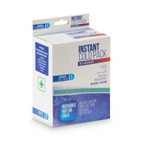 Steadmax Ice Pack For Injuries Reusable Freezable And Microwavable Instant Cold Pack Hot And Cold Relief Sprains, Strains, Bruis
