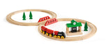 Brio World - 33028 Classic Figure 8 Set - 22 Piece Wooden Toy Train Set With Accessories And Tracks | Enhances Creativity | Comp