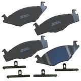 Bendix Premium SBM280B Semi-Metallic Front Brake Pads for Volkswagen Cabriolet 1990-1985, Golf 1992-1985, Jetta 1986-1985, Quant