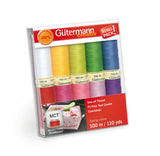 A&E GUTERMANN CONSUMER DIV Pastels Gutermann SewAll Polyester Thread Set10 Spools