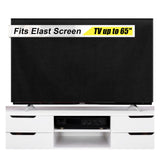 Fanfanwin 65''w x 36''h Textile Anti-scratch TV Cover for Moving Fits TV Screens up to 60-65 Heavy Duty Tear Resistance Flat Scr