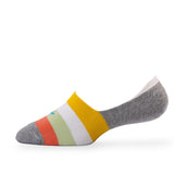Young Wings WomenS_Socks Grey Colour Cotton Fabric Design Free Size NoShow Length Casuals Wear Socks Pack Of 1 9006W1