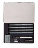 CRETACOLOR Monolith Graphite Pencil Tin Box Set 11 Pieces