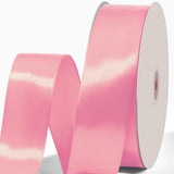 Funfery 100 Yard 1-1/2 Inch Pink Satin Ribbon for Gift Wrapping,Solid Color 1.5 inch Wide Gold Ribbon for Wedding Birthday Party