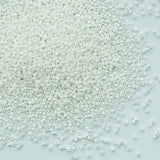 Bulk 2mm White Pearl Seed Beads for Jewelry Making 200 Grams About 18880pcs,12/0 Glass Craft Beads for Making Earrings, Bracelet