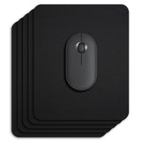 Cyanbone 5 Pack Small Mouse Pad with Waterproof Surface, Basic Computer Mousepad for Desk, Compact Size 8.5 x 7 Inches, Non-Slip