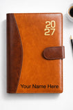 Flyspace 2027 Customized Daily Journal, Monthly Planner, Personalized Diary, Premium Organizer Notebook (A5 (C))