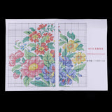 Heavenglow Flowers Stamped Cross Stitch Kit For Beginners Home Art Decor 35 X 35Cm 11Ct|Crafts|Needlecrafts & Yarn|Embroidery &
