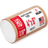 4 x 6 Heavy Duty Reinforced Kraft Paper Mailing Tube, Pack of 1 Tube with 2 Caps - Secure USPS Approved Poster Tube - Made in US
