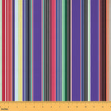 Mexican Stripes Fabric by The Yard,Western Farmhouse Style Waterproof Fabrics,Boho Rainbow Lines Fabric for Arts and Crafts Deco