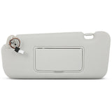 SCITOO Car Sun Visor Assbembly with Mirror Replacement for 2009-2014 for Nissan for Murano Gray with Sunroof(Left Driver Side)