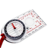 Sun Company ProMap Compass - Ultra Lightweight Baseplate Map Compass with Declination Scale - Accurate Orienteering Base Plate C