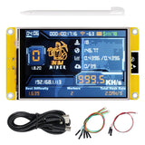 Freenove Bitcoin Miner NMMiner NerdMiner, ESP32 CYD 4.0 Inch Touch Display, 320x480 Pixel TN TFT LCD Screen ST7796 Driver, Dual-