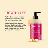 Mielle Organics Honey & Ginger Styling Gel for Enhanced Curl Definition and Moisture Retaining with Aloe for Dry, Curly, Thick,