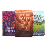 Field Notes: National Parks Series (Series B - Grand Canyon, Joshua Tree, Mount Rainier) - Graph Paper Memo Book 3-Pack - 3.5 x