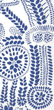 IHR Ideal Home Range Dinner Napkins Marimekko Disposable 3-Ply Paper Hand Towels, 8.5 x 4.5, Nasia White Blue, 16-Count