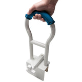 PCP Bathtub Safety Rail with SureGrip (19 Height), Shower and Bath Aid