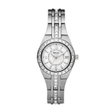 Relic by Fossil Women's Queen's Court Three-Hand Date Silver Stainless Steel Bracelet Dress Watch (Model: ZR11788)