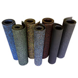 Rubber-Cal 03-100-WEB-AB-03 Elephant Bark Rubberized Flooring, All Black, 3/16-inch x 4 x 3-Feet