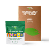 Truly Free Automatic Dishwasher Detergent Powder - Concentrated Dishwashing Detergent, Dish Soap, Hard Water Stain Remover, Kitc