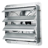 VEVOR Shutter Exhaust Fan, 16 with High Speed, AC-motor, 2000 CFM, Wall Mount Attic Fan, Ventilation and Cooling for Greenhous