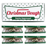 Christmas Dough Money Gift Box - Funny Christmas Cash Holder (Fits Bills Flat), Card Box Alternative, Gag Gift for Secret Santa,