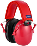 TacGuru 130 - Kids Ear Protection Earmuffs, Hearing Protection for Kids, One Size for 3-16 Yr Old, Old Glory Red
