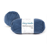 Mary Maxim Mellowspun DK Yarn, Lightweight Acrylic Blue Yarn for Baby Blankets, Afghans, Sweaters, and Clothing, 284 Yards, 3.5