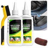 Home Remover Gel, 2 Pack Washing Machine Cleaner Stain Remover Gel for Front Loader Washing Machine Seal with Brush and Towel fo