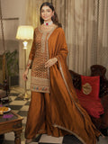 Libas Women'S Silk Blend Kurta Set (486060R Rust 2Xl