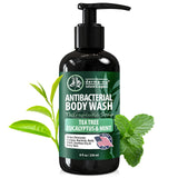 Antibacterial Body Wash - Antibacterial Soap And Tea Tree Body Wash For Jock Itch, Athletes Foot, Eczema And Back Acne - Anti Ba
