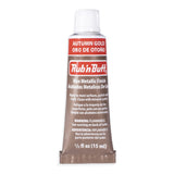 AMACO Rub n Buff Wax Metallic Finish Rub n Buff Autumn Gold 15ml Tube Versatile Gilding Wax for Finishing Furniture Antiquin