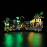 LIGHTAILING Light for 77015 Temple of The Golden Idol - Led Lighting Kit Compatible with Building Blocks Model - NOT Included Th