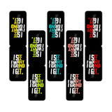 woopme Set of 5 Magnetic I See Want Grind Get Design Bookmark for Book Lovers Readers Students Gift Magnetic Page Clips Folding