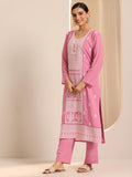 Libas Women'S Georgette Kurta Sets (99387 Pink L