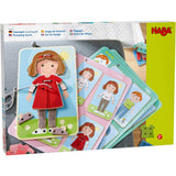 HABA Dress Me Lacing Cards Game - Montessori Fine Motor Skills Toy for Preschool Learning Activities and Kindergarten Toys with