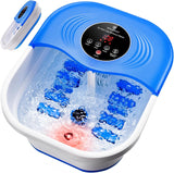SPA4PIEDS Foot Spa Bath Massager with Heat, Bubble Jets, Red Light & Timer, Pedicure Foot Spa with 95-118? Temperature Control,