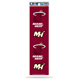 Rico Industries NBA Miami Heat Die Cut 4-Piece The Quad Sticker Sheet