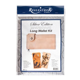 Realeather Silver Edition Long Leather Wallet Kit