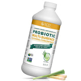 Probiotic MultiSurface Cleaning Concentrate, Lemongrass USDA Certified Biobased, Microcleans Surfaces for Up to 7 Days, Refil