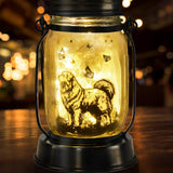 kyoryuger Pyrenees Gifts for Women/Men Pyrenees Dog Solar Lanterns Mom Birthday Dog Lovers Lantern Pet Loss Pet Memorial Lights