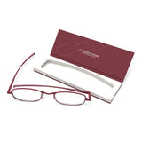 Compact Lenses Flat Folding-Reading Glasses-Port +2.0